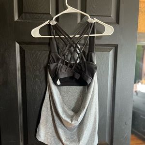 Built in bra workout tank